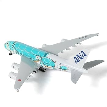 Amazon.co.jp: QIYUMOKE A380 1/300 ANAカラーグリーンタートル